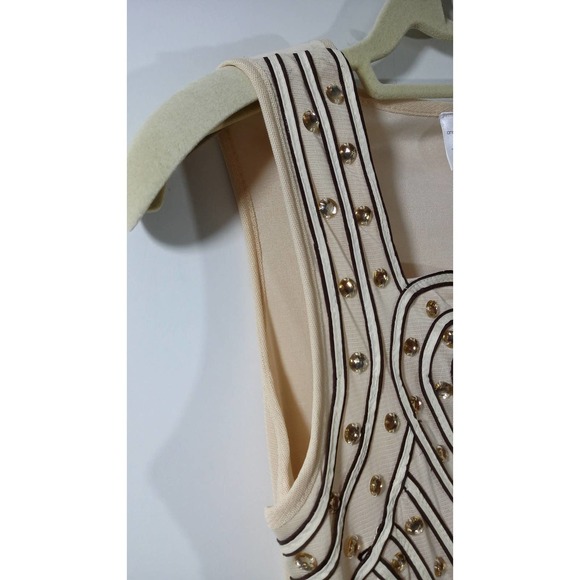 Anna-Kaci Cocktail Evening Dress Small Sequins - Picture 5 of 7